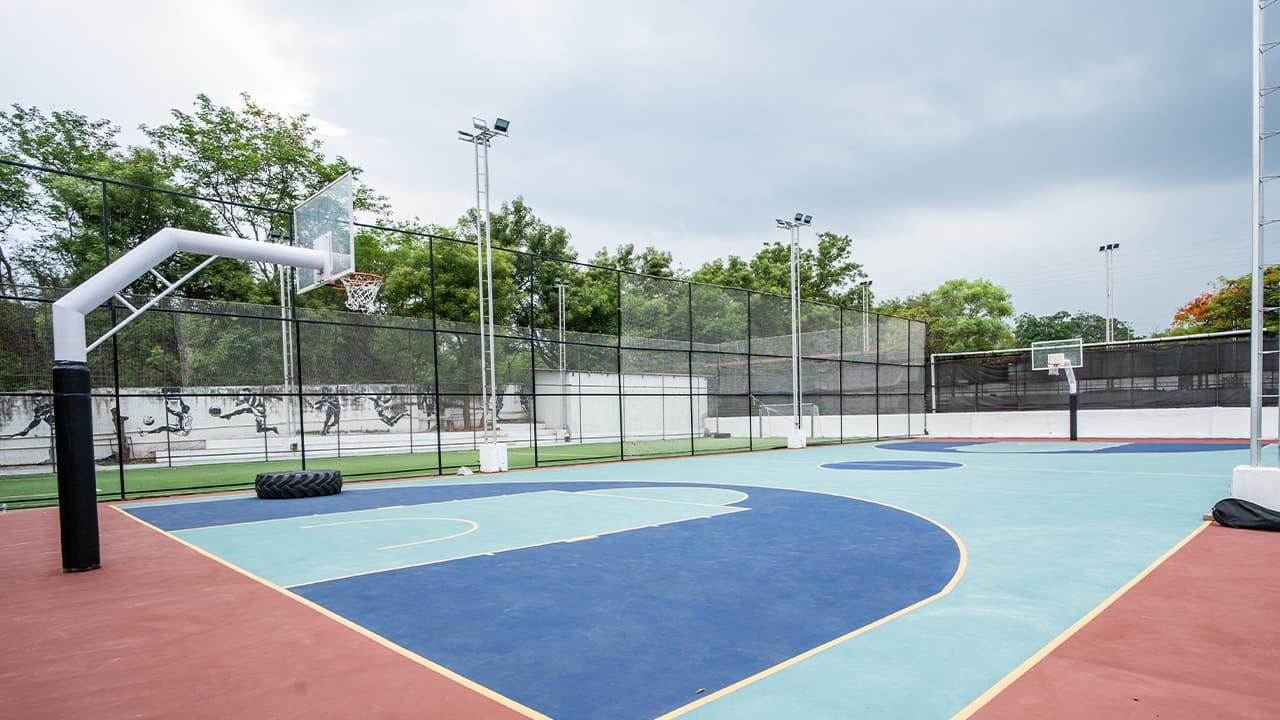 HPRC Basketball Court View