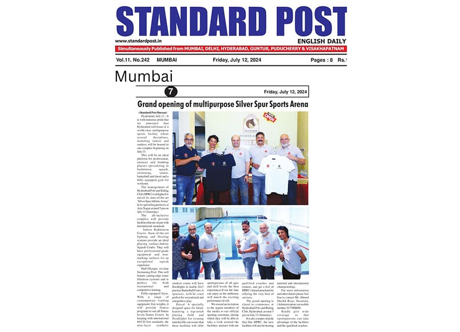 HPRC to launch all inclusive Silver Spur Sports Arena