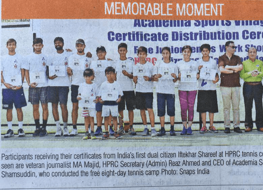 Academia Sports Village Certificate Distribution Ceremony - Image 1